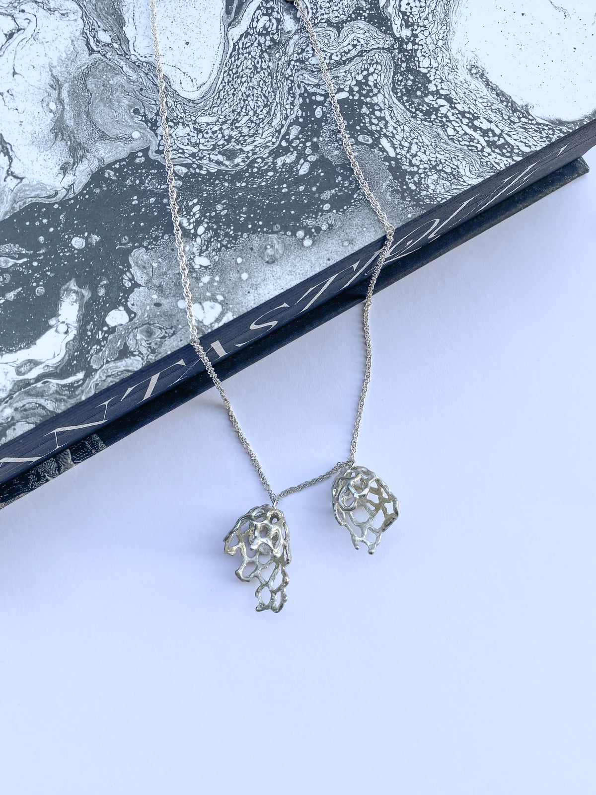 Aura Duo Necklace - Sterling Silver
