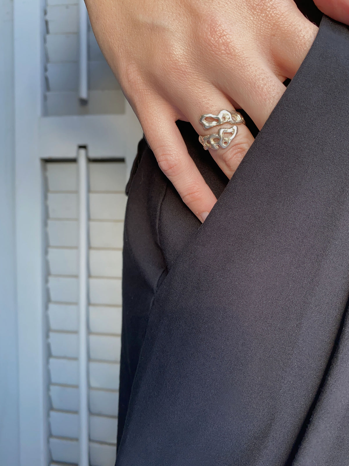 Enlace Ring - Sterling Silver