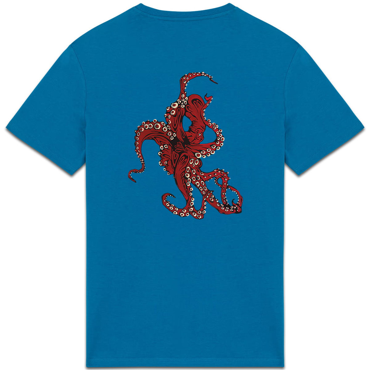 The Messy Octopus T-shirt - back_1